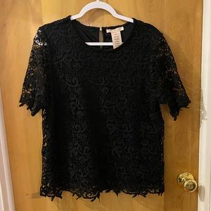 Philosophy Lace Top